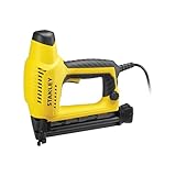 Stanley HD Elektrotacker (2,4 m Kabellänge, Soft Grip, Sicherheitskontakt-Schalter, Krafteinstellrad) 6-TRE650