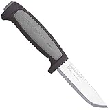 Morakniv M-12249 Gürtelmesser ROBUST - Carbonstahl Klinge - nicht rostfrei - TPE Gummigriff - Kunststoffscheide