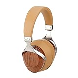SIVGA SV021 Classic Holz geschlossen zurück verdrahtet Over-Ear Kopfhörer (Rosenholz)