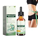 Körper-Fett-Brenner Flüssigkeit, Slimming Drops zum Trinken,Schlankheitstropfen zum Einnehmen Orale Flüssigkeit, für alle Körpertypen,Tropfen für Weight Loss (1)