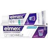elmex Zahnpasta Professional Opti-schmelz Versiegelung & Stärkung 75ml – medizinische Zahnreinigung mit Aminfluorid versiegelt den Zahnschmelz – schützt vor Zahnschmelzabbau