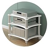 HiFi-Regal, AV-Regal, 1/2/3/4 Ebenen, Fernsehschrank, TV-Schrank, HiFi-Verstärker, Schrank, Schrank, Lautsprecher, Rack, Verstärker-Rack