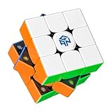 GAN 356M Zauberwürfel Magnetisch 3x3, Speed Cube Original mit IPG & GES+, Magic Cube Stickerlos, GAN Cube Klassische Produkte - Ideales Knobelspiel für Erwachsene und Kinder