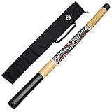 Australian Treasures - DIDGERIDOO : bambus didgeridoo 120cm - didgeridootasche - Didgeridoo für Anfänger