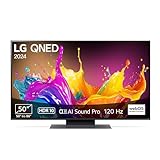 LG 50QNED86T6A TV 50' (127 cm) QNED Fernseher (α8 4K AI-Prozessor, HDR10, bis zu 120Hz) [Modelljahr 2024]