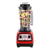 Standmixer Hochleistungsmixer 2200 Watt Elektrischer Mixer mit 26000 rpm, Profi Standmixer für Obst und Gemüsesäfte