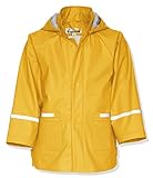 Playshoes Wind- und wasserdicht Regenmantel Regenbekleidung Unisex Kinder,Gelb,140