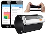 TIGA-MED Armfit Plus Oberarm-Blutdruckmessgerät | mit Bluetooth | mit EKG | Kabelloser Herzgesundheitsmonitor | Messung von Blutdruck, EKG und Herzfrequenz | Kostenlose App für iOS und Android