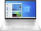 HP (FullHD 17,3 Zoll Gaming Notebook (AMD Ryzen 7 5700U 16-Thread CPU, 4.3 GHz, 32 GB DDR4, 1000 GB SSD, Radeon Grafik, HDMI, BT, USB 3.0, WLAN, Windows 11 Prof. 64, MS Office) Laptop - 7729