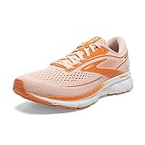 Brooks Damen Trace 2 Sneaker, Pale Peach Tangerine White, 40.5 EU
