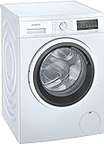 Siemens WU14UT41 iQ500 Waschmaschine, 9 kg, 1400 UpM, Unterbaufähige Waschmaschinen, Outdoor-Programm Schonende Reinigung, speedPack L Beschleunigen Sie Ihre Programme, Silber-inox