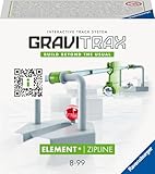 Ravensburger GraviTrax Element Zipline 27472 - Erweiterung für deine Kugelbahn - Murmelbahn und Konstruktionsspielzeug ab 8 Jahre, tolles Weihnachtsgeschenk