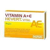 Vitamin A+E Hevert Vital für Augen, Haut und Immunsystem, 60 St. Kapseln