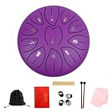 11 Tone Small Steel Tongue Drum Percussions Instrument Handpans Ethereal For Meditations Concert Ethereal Drum Percussions Instrument With Drumstick For Meditations