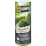 Compo Algenkalk für Buchsbäume, Pulver, Pflanzenstärkungsmittel zur Unterdrückung des Buchsbaumzünslers, 1 kg