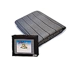 JOLAX | Vorzeltteppich Outdoor Markisenteppich, Zeltboden, Camping Matte 500 g/m² | Angenehm Weich Atmungsaktiv Waschmaschinenfest Schimmelfrei rutschfest mit Tragetasche | 250x300 Anthrazit