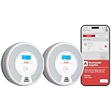 X-Sense WLAN-Rauch- und Kohlenmonoxidmelder mit austauschbarer Batterie, intelligenter Kombinationsmelder, kompatibel mit der X-Sense Home Security-App, SC07-WX, 2 Stück