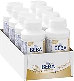 Nestlé BEBA SUPREME 1 Anfangsmilch: trinkfertige Portionsflaschen, mit Omega 3, 8er Pack (8 x 200ml)