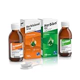 Herbion Efeu + HerbIsland Hustensirup Kombipack: Hustensaft gegen produktiven Husten mit Schleim für Erwachsene & Kinder, 150 ml Sirup