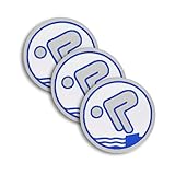 Seepferdchen® 3er Set offizielles Silber Schwimmabzeichen zum Aufbügeln | DSA Bronze Abzeichen | bügelbeschichtet