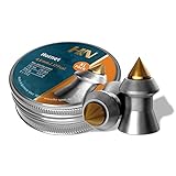 H&N Hornet XL Pack - Luftgewehrkugeln 4,5 mm – Diabolo 0,65 g mit Messingspitze – hohe Durchschlagskraft & Präzision – 240 Stück – für Luftgewehr & Luftpistole – Made in Germany
