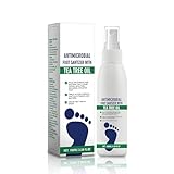 Antimykotische Fußpilz Spray 100ml, verwendet, um Pilzhaut und Füße zu behandeln, Geruchskontrolle und Riss Fersen Reparatur, 98% natürliche Formel für Männer und Frauen
