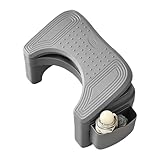 Scheißhocker für Badezimmer, Töpfchenhocker für Erwachsene | Toilettenfußhocker Scheißhocker - Hockender Toilettenhocker mit Aufbewahrungsbox, Leinen-Hocker