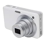 Jectse 4K Digitalkamera für die Fotografie, 64MP Autofokus -Vlogging -Kamera, 10x Optische Zoom -Kompakt -Reisekamera mit Blitz für Fotografie Teenager, Anti -Shake (White)