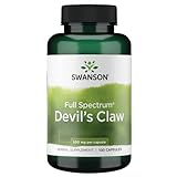 Swanson Full Spectrum Devil's Claw (Teufelskralle), 500mg, hochdosiert, 100 Kapseln, Laborgeprüft, Sojafrei, Glutenfrei, Ohne Gentechnik