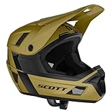 Scott Nero Plus MIPS DH FR Fahrrad Helm Savanna grün 2023: Größe: S (55-56cm)