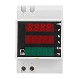 Spannungsmesser, digitaler Wechselstromzähler, D52-2047 Multifunktions-Stromzähler, AC200~450V digitale Stromspannung Leistung Energiefrequenz Leistungsfaktor