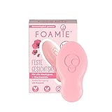 Foamie Feste Gesichtsreinigung Strahlende Haut mit Rosenöl, Sanfte Gesichtspflege Samtweiche Haut 100% Vegan, Plastikfrei, 60g