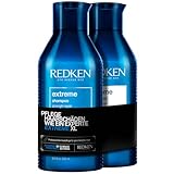 Redken XL Pflegeset für sprödes und geschädigtes Haar, Anti Haarbruch, Mit Interlock Protein Network, Extreme Shampoo 500 ml & Conditioner 500 ml