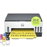 HP Smart Tank 7005 3-in-1 Multifunktionsdrucker (WLAN; Duplex-Druck) – 3 Jahre Tinte inklusive, 3 Jahre Garantie, großer Tintentank, hohe Reichweite, Drucken in hoher Qualität