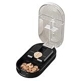 Jubilofex Pill Cutter Splitter | Und Handlicher Tabletten-Teiler | Praktischer Medikamentenbehälter Unterwegs Mit Präzisions-Schneidefunktion