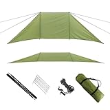 Strandzaun, Anti-Wind, Camping, Sichtschutz, Outdoor, verschleißfest, Windschutz mit Tragetasche, einfach zu installieren, Windschutz für Picknick