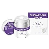 Fortschrittliche Narbencreme, Silikon-Narbengel, Markentfernungscreme, Feuchtigkeit Und Glättung, Schnell Absorbierende Formel, 50 G/2,48x2,95 Zoll, Perfekt Für Körper Und Beine Verwendet