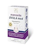 menoelle® OVULA med - Vaginalzäpfchen. Bei bakterieller Vaginose, Scheidenpilz u. Scheidentrockenheit. Mit Milchsäure und Hyaluronsäure. Hormonfrei und ohne Konservierungsstoffe. 10 Zäpfchen.