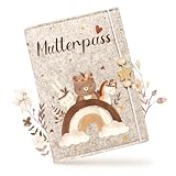 Mutterpasshülle aus Filz für Deutschen Mutterpass, Mutterpass-Schutzhülle zur Aufbewahrung von Impfpass usw,Süßes Geschenk für Schwangerinen und Zukunftige Mütter Sonne