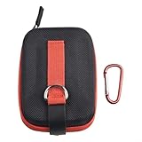 Kompakte Golf-Entfernungsmesser-Tasche mit magnetischer Schnalle für einfachen Zugriff, Rot