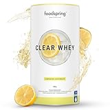 foodspring Clear Whey, Lemonade, 480g, Leichter und erfrischender Protein-Shake mit hochwertigem Whey-Isolat