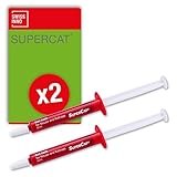 SWISSINNO Ersatz-Köder-Spritzen SuperCat für Mause- und Rattenfallen: Erdnussbutter-Lebensmittelprodukt, Starkes Lockmittel für Nager, 2 Stück