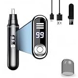 USB Wiederaufladbar Nasenhaartrimmer, Nasenhaarschneider für Männer und Frauen per USB Wiederaufladbarer Augenbrauen,elektrischer Trimmer für Bart, Augenbrauen und Gesichtshaare, zweischnei