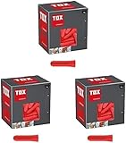 TOX Porenbetondübel Ytox 10 x 55 mm, 25 Stück, 096100041, 3er Pack