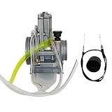 38 mm, 40 mm, 36 mm, kompatibel mit Lectron-Vergaser, kompatibel mit Beta 350 400 430 480 498 KTM SMR 540 SXS 640 660 Vergaser 2T ADJ Power Jet Carburador(36mm)