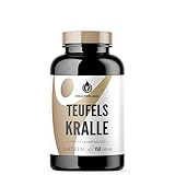 Kräuterland - Teufelskralle Extrakt Kapseln - 150 Teufelskrallekapseln hochdosiert, vegan - 2,7% Harpagoside - 1500mg Teufelskralle-Extrakt pro Tagesdosis in Premium Qualität