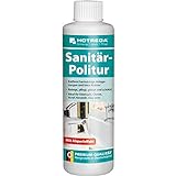 HOTREGA Sanitär-Politur 250 ml, Abperleffekt für Edelstahl, Chrom, Keramik, Acryl, Glas
