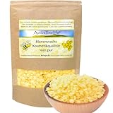 ActiveTimeLife® Bienenwachs Pastillen Bio gelb | Premium | 100 g ideal für Kosmetik Kerzen Cremes Salben Seifen Wachstücher - Das Original im praktischen Zip-Beutel
