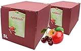 BLEICHHOF® Apfel-Kirsch - Direktsaft, vegan, Bag-in-Box (2x5l)