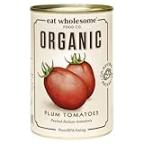 Eat Wholesome Tomaten, Bio Geschälte Tomaten, 400 g (12er-Pack), Schältomaten